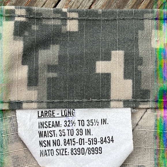 Army digital combat trousers L - Picture 7 of 8